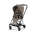 Carucior 2 in 1 pentru copii Cybex Mios Comfort, premium, Coconut Brown cu cadru Matt Black - 2