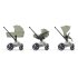Carucior 3 in 1 pentru copii Cybex E-Priam Style, cu landou si scoica Cloud T Plus, Sage Green cu cadru Chrome - 2