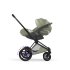 Carucior 3 in 1 pentru copii Cybex E-Priam Style, cu landou si scoica Cloud T Plus, Sage Green cu cadru Matt Black - 5