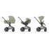 Carucior 3 in 1 pentru copii Cybex E-Priam Style, cu landou si scoica Cloud T Plus, Sage Green cu cadru Matt Black - 2