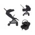 Carucior 3 in 1 pentru copii Anex Air-Q, cu landou si scoica Cosmo, confort si design modern, Muna - 1