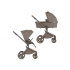 Carucior 2 in 1 pentru copii Anex Flo, spatios si usor, Yuki - 1