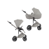 Carucior 2 in 1 pentru copii Anex Eli Special, versatil, elegant, Santal - 1