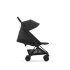 Carucior sport pentru copii Cybex Coya, flexibil, ultra-compact - Sepia Black cu cadru Matt Black - 5