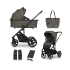 Carucior 2 in 1 pentru copii, Cavoe MOI XL, cu sistem de incalzire, geanta si adaptori cadou, Ecru - 25