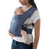 ERGOBABY EMBRACE ЕРГОНОМИЧНА РАНИЦА ЗА БЕБЕ ОТ НОВОРОДЕНО ДО 11 KG SOFT NAVY - 5