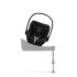 Scoica auto Cybex Platinum Cloud S i-Size Comfort, pentru copii, 0-24 luni, Sepia Black - 6
