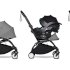 Carucior pentru copii BABYZEN YOYO² cadru negru pachet 0+ scaun de masina si pachet 6+ all-in-one Grey - 1