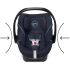 Детско столче за кола Cybex Gold Aton 5, 0-13 кг, безопасно - Granite Black - 4