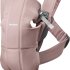 Кош за бебета BabyBjorn Mini, Памук, анатомичен с множество позиции - Dusty Pink - 1