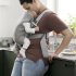 Marsupiu pentru bebelusi BabyBjorn Mini, 3D Jersey , anatomic, cu multiple pozitii -  Light Grey - 2