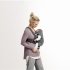 Marsupiu pentru bebelusi BabyBjorn Mini, 3D Jersey , anatomic, cu multiple pozitii -  Dark Grey - 16