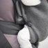 Marsupiu pentru bebelusi BabyBjorn Mini, 3D Jersey , anatomic, cu multiple pozitii -  Dark Grey - 9