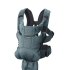 Кош за новородено бебе BabyBjorn Move анатомичен 3D Mesh - Sage Green - 1