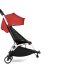 Бебешка количка BABYZEN YOYO² CONNECT спортна ултракомпактна бяла рамка и цветен пакет 6+ Червена - 1