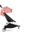 Carucior pentru copii BABYZEN YOYO² CONNECT sport ultracompact cadru alb si pachet de culoare 6+ Ginger - 1