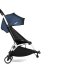 Детска количка BABYZEN YOYO² CONNECT спорт ултракомпактна бяла рамка и 6+ цветен пакет Air France Blue - 1