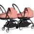 BABYZEN YOYO² CONNECT Καρότσι Διδύμων 2 σε 1 με Μαύρο Σκελετό, Πορτ-μπεμπέ & Ginger - 1