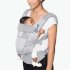 Marsupiu pentru bebelusi Ergobaby Adapt Cool Air Mesh ergonomic 0 - 4 ani Pearl Grey - 2
