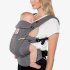 Marsupiu pentru bebelusi Ergobaby OMNI Breeze respirabil si confortabil 0 - 4 ani Graphite Grey - 3