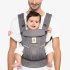 Кош за новородено Ergobaby OMNI Breeze дишащ и удобен 0 - 4 години Graphite Grey - 2