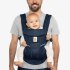 Πορτμπαγκάζ Ergobaby OMNI Breeze, αναπνεύσιμο και άνετο, 0 - 4 ετών, Midnight Blue - 2