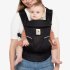Кош за новородено Ergobaby OMNI Breeze дишащ и удобен 0 - 4 години Onyx Black - 2