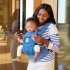 Кош за новородено Ergobaby OMNI Breeze дишащ и удобен 0 - 4 години Sapphire Blue - 5