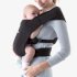 Marsupiu pentru bebelusi Ergobaby Embrace versatil nastere - 11 kg, Pure Black - 4