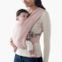 Marsupiu pentru bebelusi Ergobaby Embrace versatil nastere - 11 kg, Blush Pink - 2