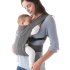 Marsupiu pentru bebelusi Ergobaby Embrace versatil nastere - 11 kg, Heather Grey - 8