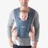 Marsupiu pentru bebelusi Ergobaby Embrace versatil nastere - 11 kg, Oxford Blue - 4