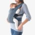 Marsupiu pentru bebelusi Ergobaby Embrace versatil nastere - 11 kg, Oxford Blue - 2