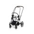 Cadru carucior pentru copii Cybex Fashion - Priam 3.0 Chrome Brown - 1