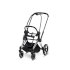 Cadru carucior pentru copii Cybex Fashion - Priam 3.0 Chrome Black - 1