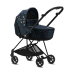 Carucior 3 in 1 pentru copii Cybex Mios 3.0 Jewels of Nature, cu landou, scoica auto Cloud T si cadru Matt Black - 3