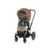 Carucior 3 in 1 pentru copii Cybex Priam 4.0 by Karolina Kurkova, cu landou, scoica auto Cloud T si cadru Chrome Brown - 1