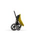 Carucior sport pentru copii Cybex Priam 4.0, premium, inovator - Mustard Yellow cu cadru Rosegold - 6