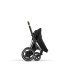 Carucior sport pentru copii Cybex Platinum e-Priam, inovativ electric, premium - Deep Black cu cadru Chrome Brown - 5