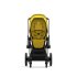 Carucior sport pentru copii Cybex Platinum e-Priam, inovativ electric, premium - Mustard Yellow cu cadru Chrome Brown - 8
