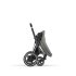 Carucior sport pentru copii Cybex Platinum e-Priam, inovativ electric, premium - Soho Grey cu cadru Chrome Black - 5