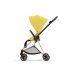 Carucior sport pentru copii Cybex Mios 3.0, premium, inovator - Mustard Yellow cu cadru Rosegold - 5