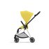Carucior sport pentru copii Cybex Mios 3.0, premium, inovator - Mustard Yellow cu cadru Chrome Brown - 6