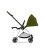 Carucior sport pentru copii Cybex Mios 3.0, premium, inovator - Khaki Green cu cadru Chrome Brown - 8