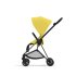 Carucior sport pentru copii Cybex Mios 3.0, premium, inovator - Mustard Yellow cu cadru Matt Black - 5