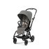 Детска спортна количка Cybex Gold Eezy S Twist+ 2, 360°, големи колела - Lava Grey с черна рамка - 1