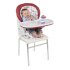 Scaun de masa pentru copii Chicco Polly Progress 5 in 1 de la nastere - Red - 10
