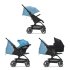 Спортна количка Cybex Gold Eezy S+ 2 детска, големи колела, удобна - Beach Blue - 6