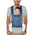 Кош за новородено Ergobaby Embrace Soft Air Mesh, дишащ и комфортен за раждане, 11 кг - Син - 5