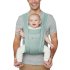 Marsupiu pentru bebelusi Ergobaby Embrace Soft Air Mesh, respirabil si confortabil nastere, 11 kg - Sage - 5